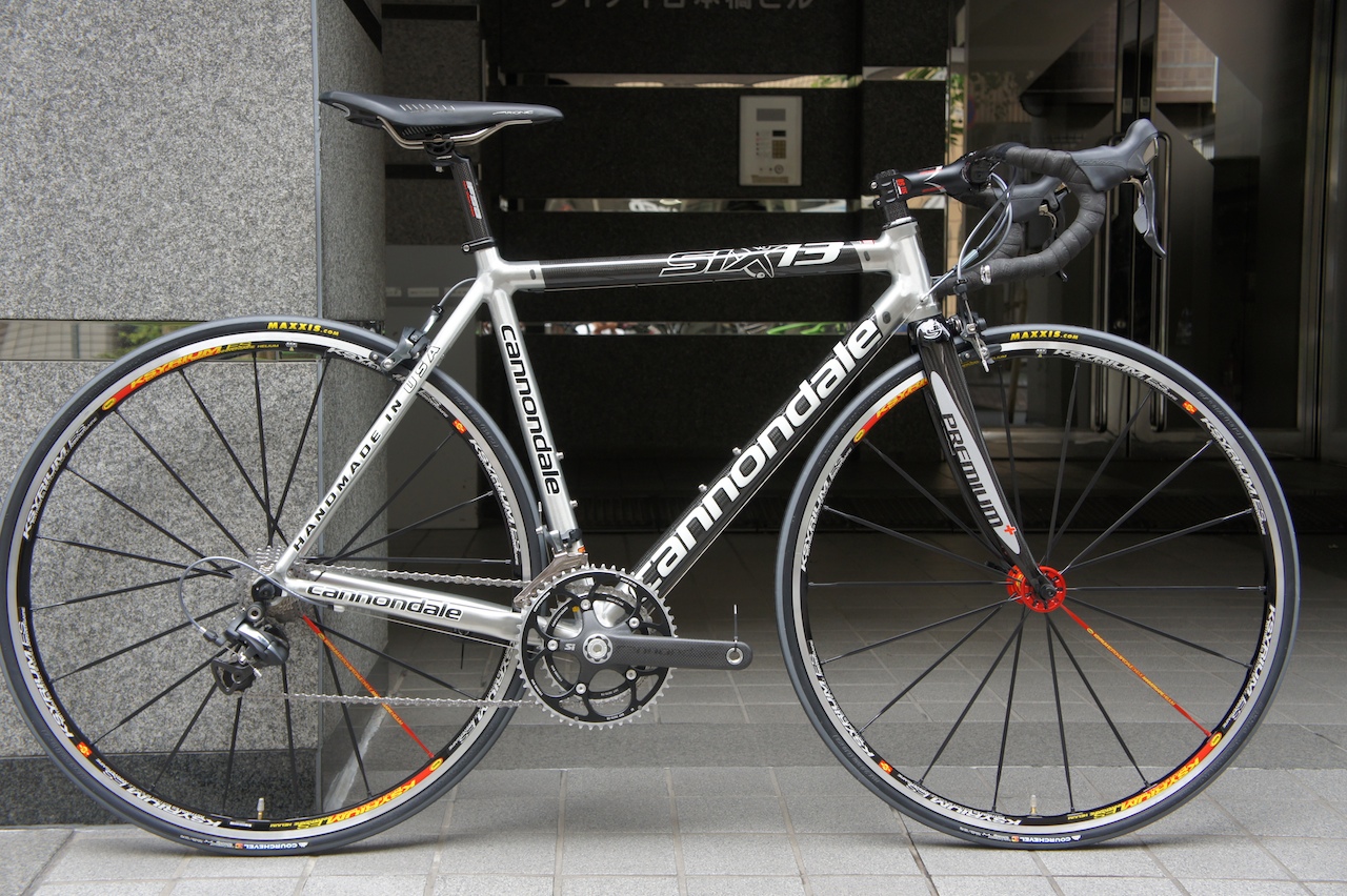 値下げしました】キャノンデール SIX13 ロードバイクcannondale - 自転車